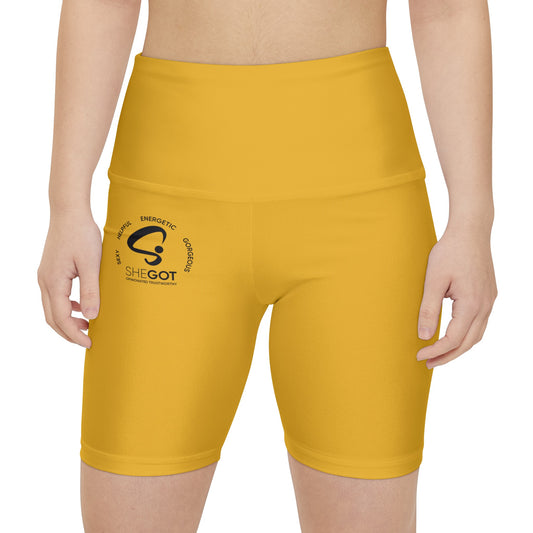 Women's Workout Shorts (AOP)