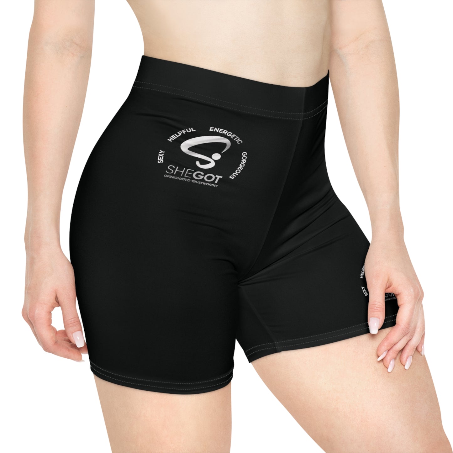 Women's Biker Shorts (AOP)